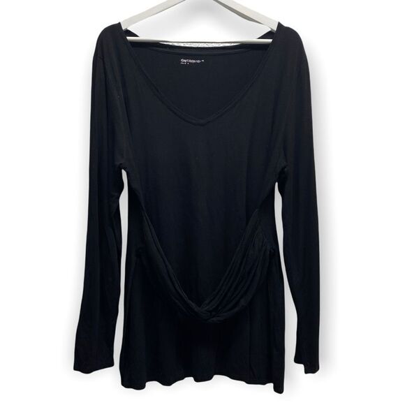 GAP Maternity Twist Front Long Sleeve Top size XL - Picture 1 of 7